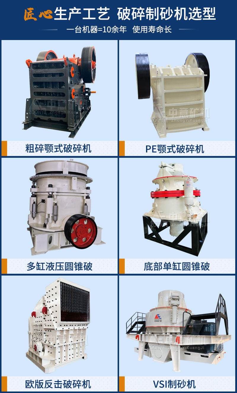 石头破碎机型号