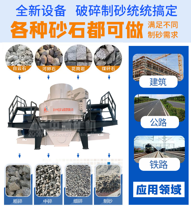 石头破碎制砂效果