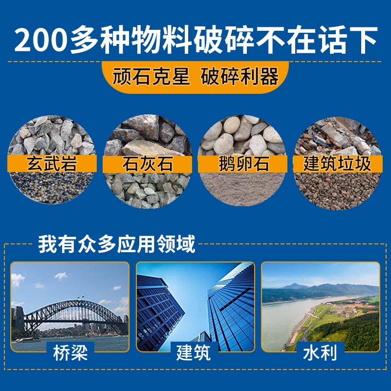 石头破碎筛分效果